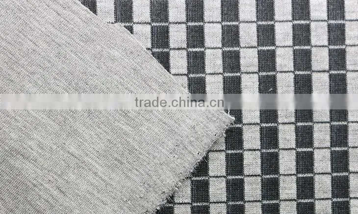 Polyester/viscose printing knitted air layer fabric