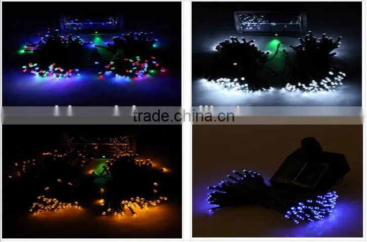 100 LED Christmas Light Christmas String Lighting Outdoor Solar String Fairy Lights Party Xmas Solar Garden Light CE,RoHS,FCC