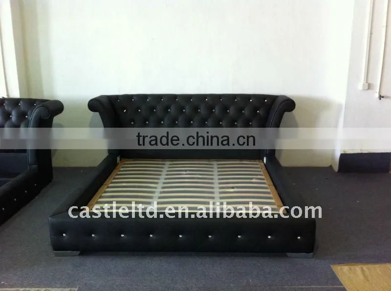 Synthetic Leather bed and Bedding