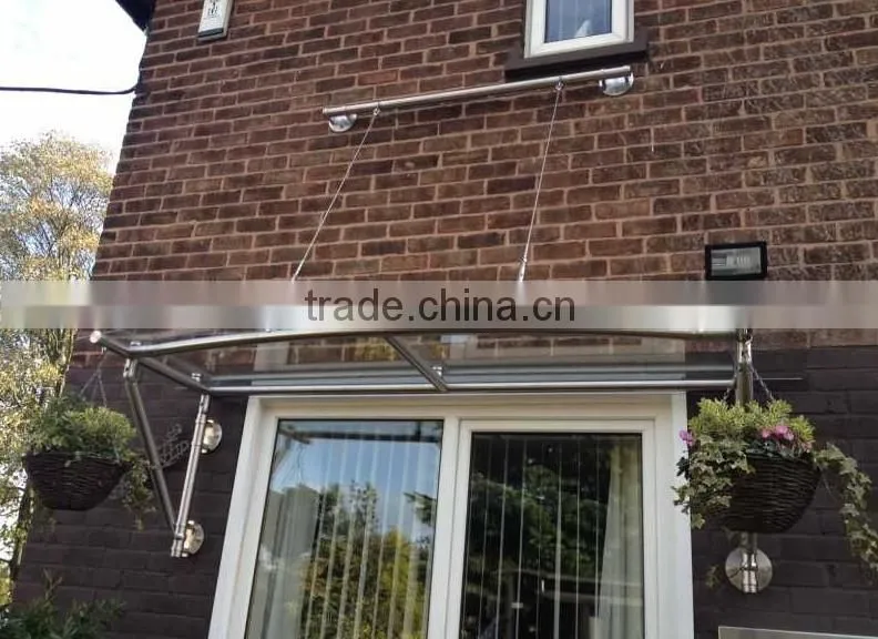 simple glass canopy