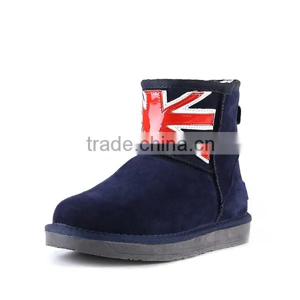 2015 New fashion cheap price fancy warm wowen winter boots
