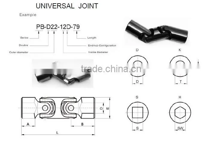 U joints Couplings Universal Joint
