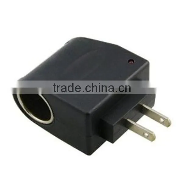 12V1000ma Cigarette Lighter Power Adapter with EU US Plug