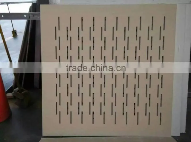 acoustic gypsum ceiling board with 2015 cross hole