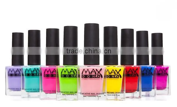 Easam new organic dark black China glaze nail polish with 30 colors for choosen