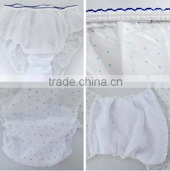 2016 newly product disposable paper pants for maternity