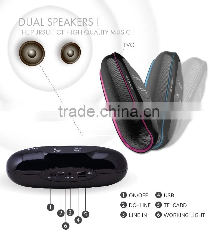 Shenzhen RoHS certification bluetooth speaker manufacturer touch screen speaker with bluetooth
