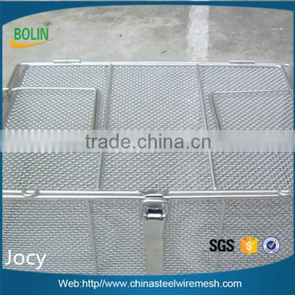 metal material and storage type stainless steel tube basket (free sample)