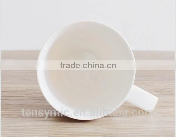 420ml customized coffee mug with handle