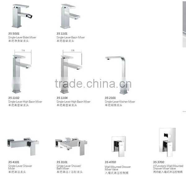 Deck Mounted Chrome Brass Single Hole Women Bidet Faucet 35 5001