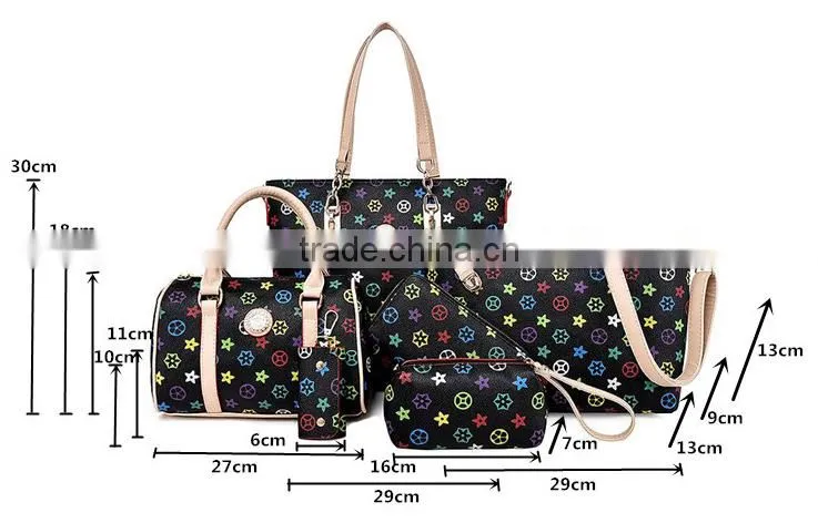 Hot sale fashion custom hand lady hand bag stock