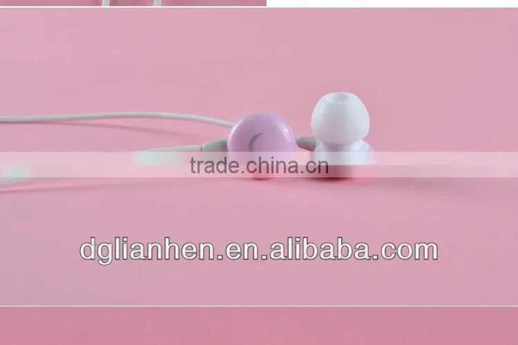 ULDUM two way radio earbud with mic smile in-ear earphone