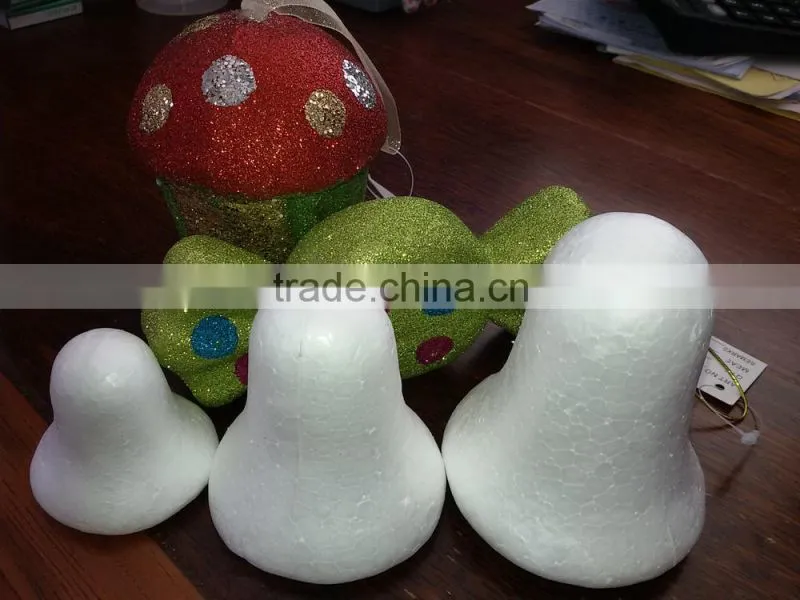 YIWU polystyrene christmas bell for diy