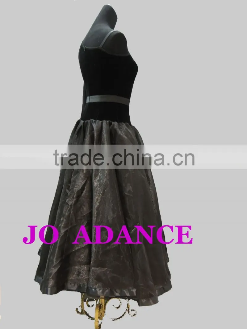 Children dancing ballroom dance skirt chiffon skirt chiffon skirt dancing