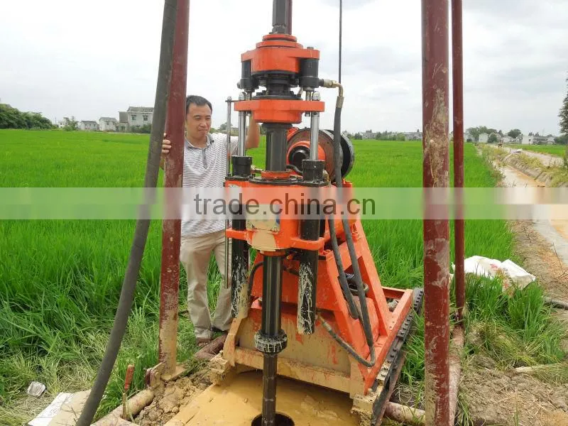 Made in China 0~200m portable water well drilling rig