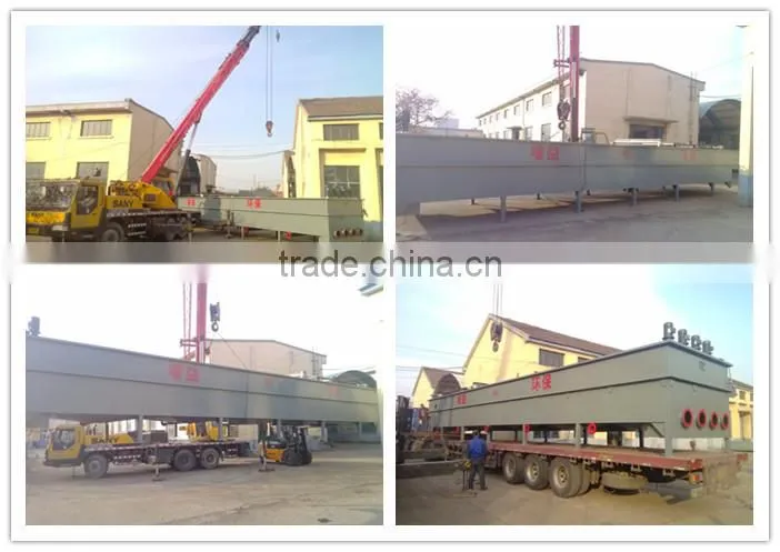 ISO 9001 certificated sewage waste water treatment equipment air floatation machine