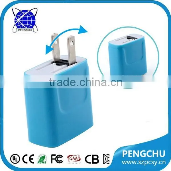 wholesale mini usb wall charger 5v 2.4a 2ports for mobile phone