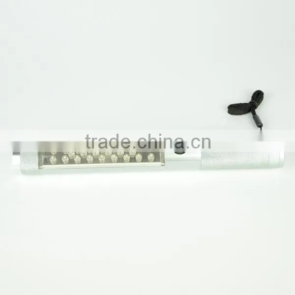 Portable 0.3W emergency Flashlight Aluminum Alloy Flashlight torch light