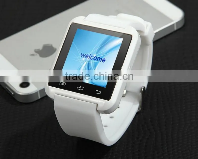 Waterproof touched screen smart watch mobile phone