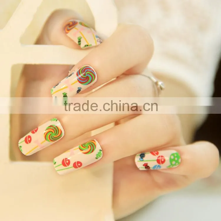 Beauty Art Ultrathin Transparent White Lace Tools Nails Stickers