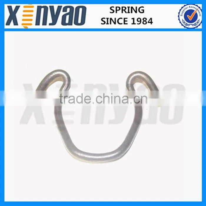 Custom stainless steel retaining spring clip