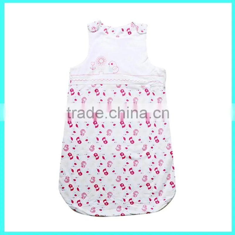 China soft cotton wearable sleep sacks, baby sleeping bag wholesale