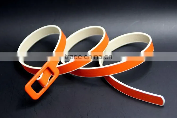 2015 Summer Zhejiang Factory Top Selling Narrow Lady Belt