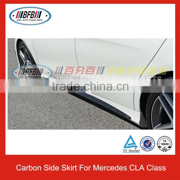 CARBON SIDE SKIRTS COVER FOR MERCEDES CLA CLASS W117 CLA250 CLA45