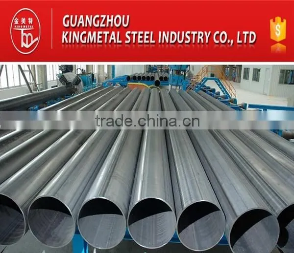 ASTM A500 Welded Black Carbon ERW Steel Pipes