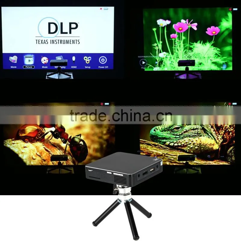 200 ANSI Lumens DLP mini projector hdp200 bluetooth function hd smartphone projector