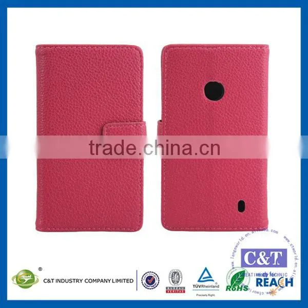 2014 collection custom for nokia lumia 520 flip case