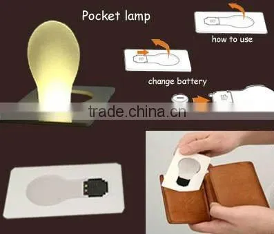 1LED book light with clip