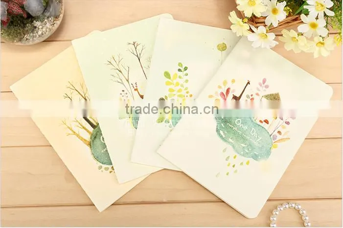 oil painting Paper cover book with Blank pages