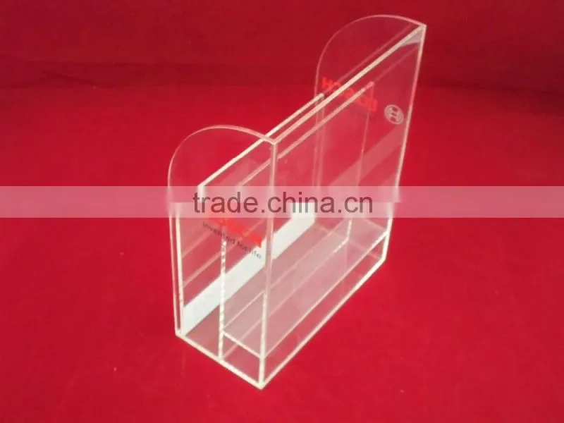 office transparent brochure holder brochures stand