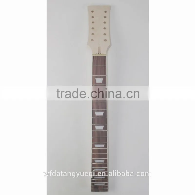 Double neck unfinished DIY electric guitar kit