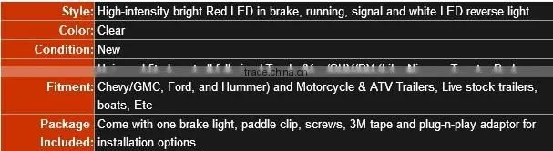 New desiger for 2013/ super bright The 2nd Generation 49"/60" Truck LED Tailgate Hot sale
