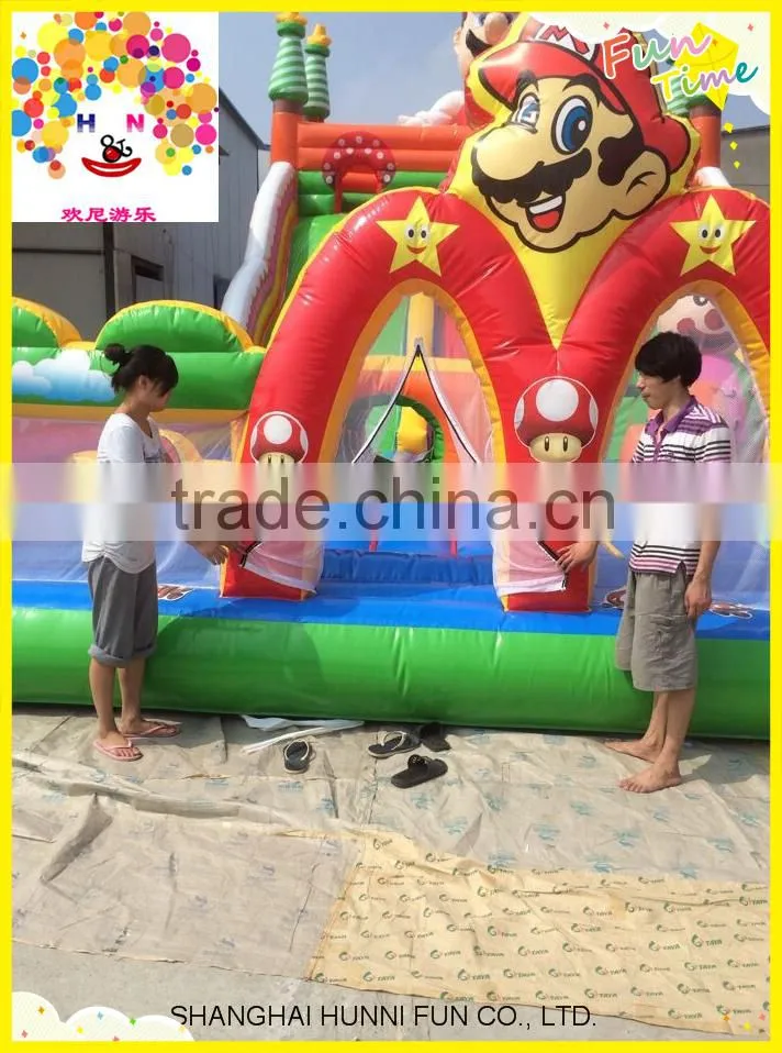 Customized inflatable castle, inflatable bounce house for children