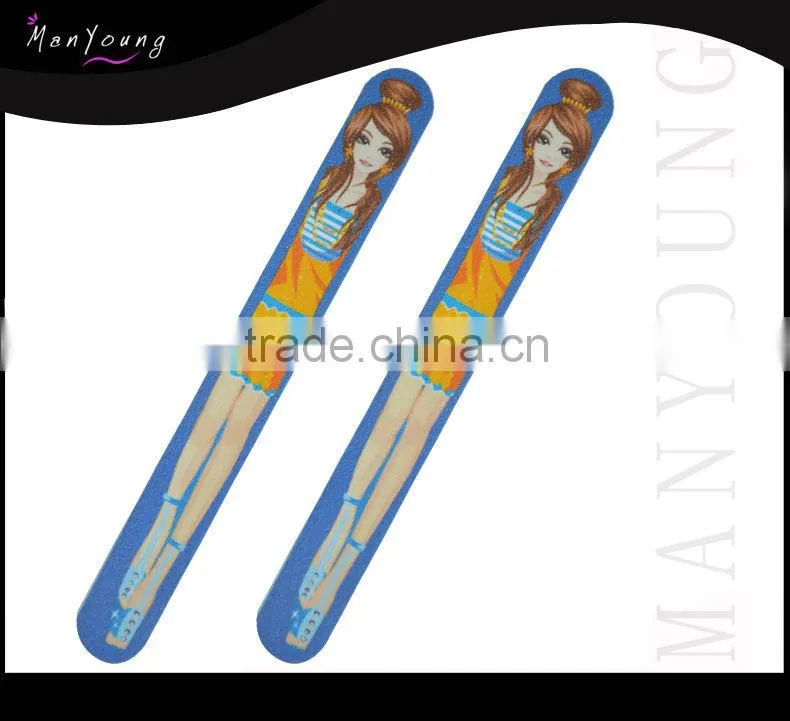 girls printing nail buffer