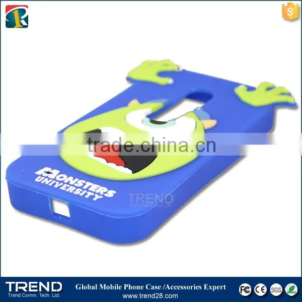 for moto G3 monster cartoon silicon phone case