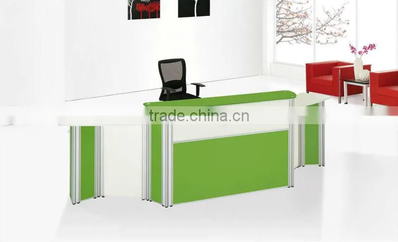 Modern front desk counter beauty salon reception desk