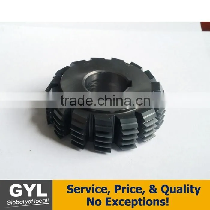 Solid Carbide Hobbing Cutters for Multi-start Worms, ISO9001