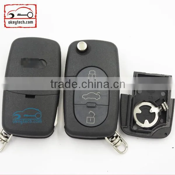 Best price car key cover for transponder key for Man transponder key with HU83 blade