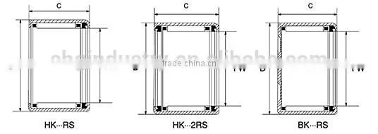 HK Series Drawn Cup Needle Bearing