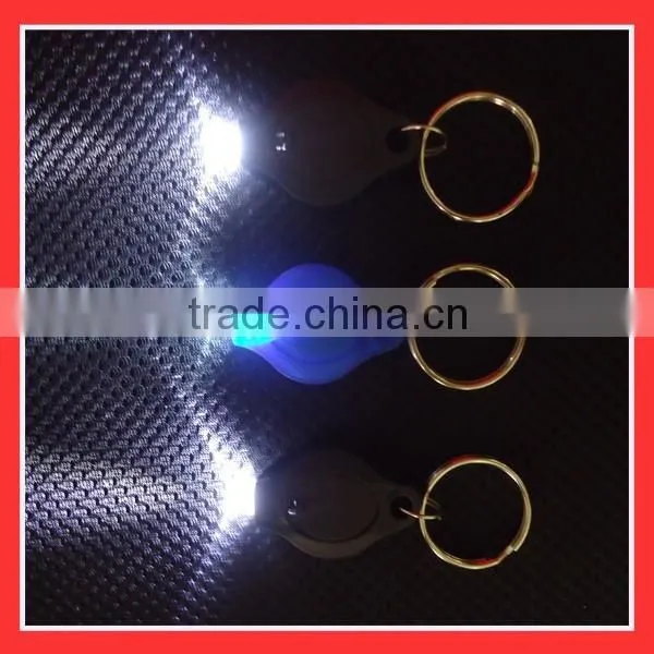cheapest UV led mini light keychain 365nm and 395nm