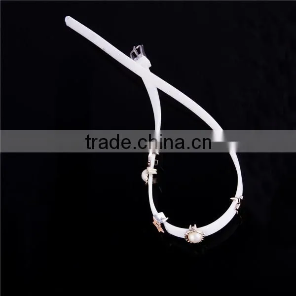 2016 Sports White Frozen Silicone Bracelet