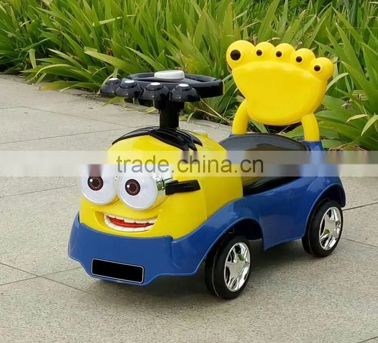 PP plastic 4 wheels car toy for 1~6 years baby ride on
