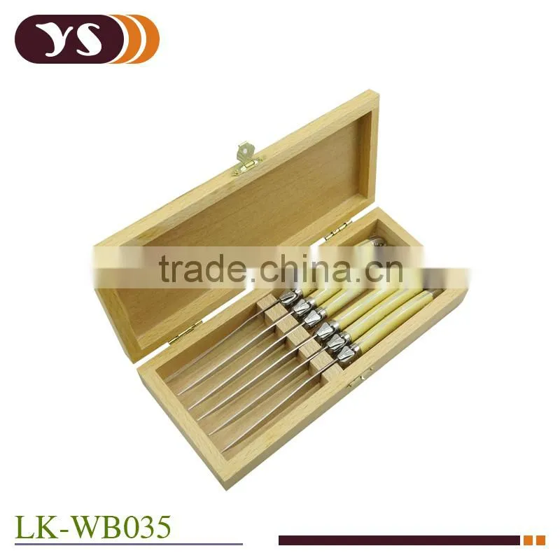 6pcs laguiole steak knife