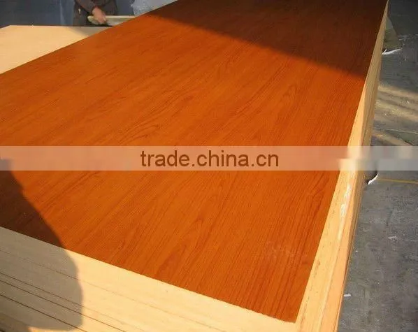 4'X8' melamine mdf board for furniture use