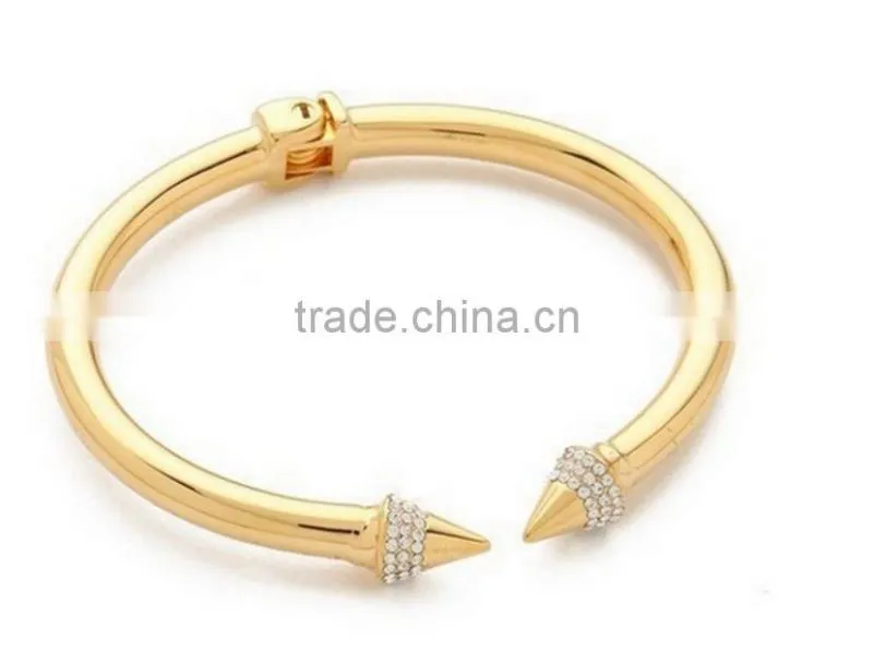 fashion stainless steel VITA little giant bangle gold jewelry bracelet