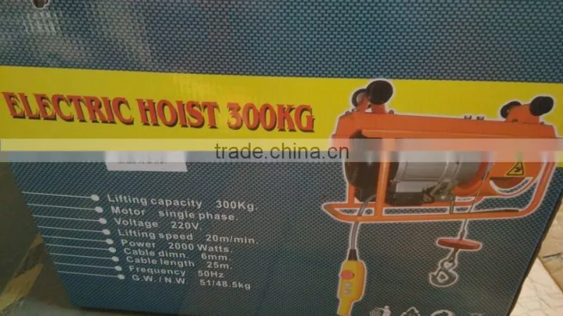 Electric hoist WT-G300B
